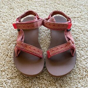 Teva Original Universal Miramar Fade Coral Sand Multi Size 7
